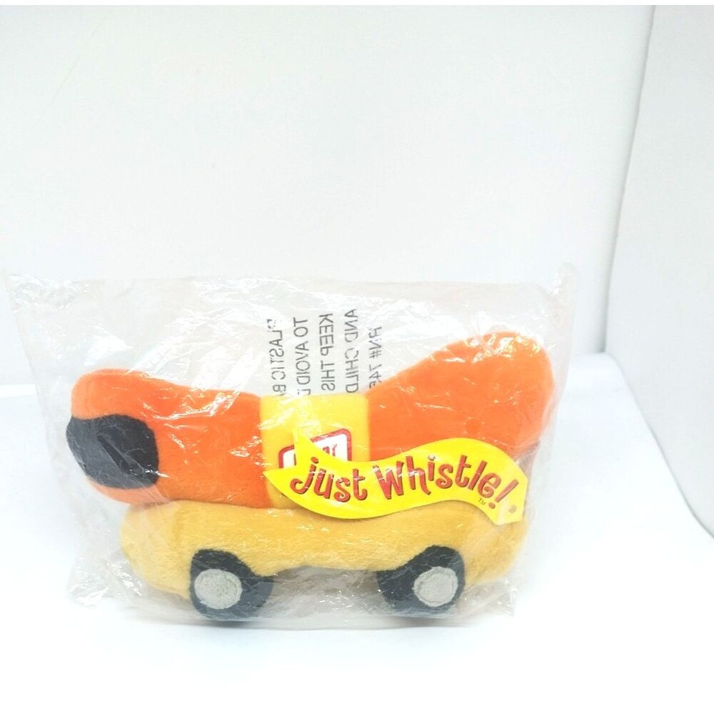 Collectible Oscar Meyer Weiner Mobile Stuffed Beanie Plush Bean Bag Toy 7" NIB